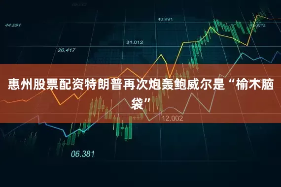 惠州股票配资特朗普再次炮轰鲍威尔是“榆木脑袋”